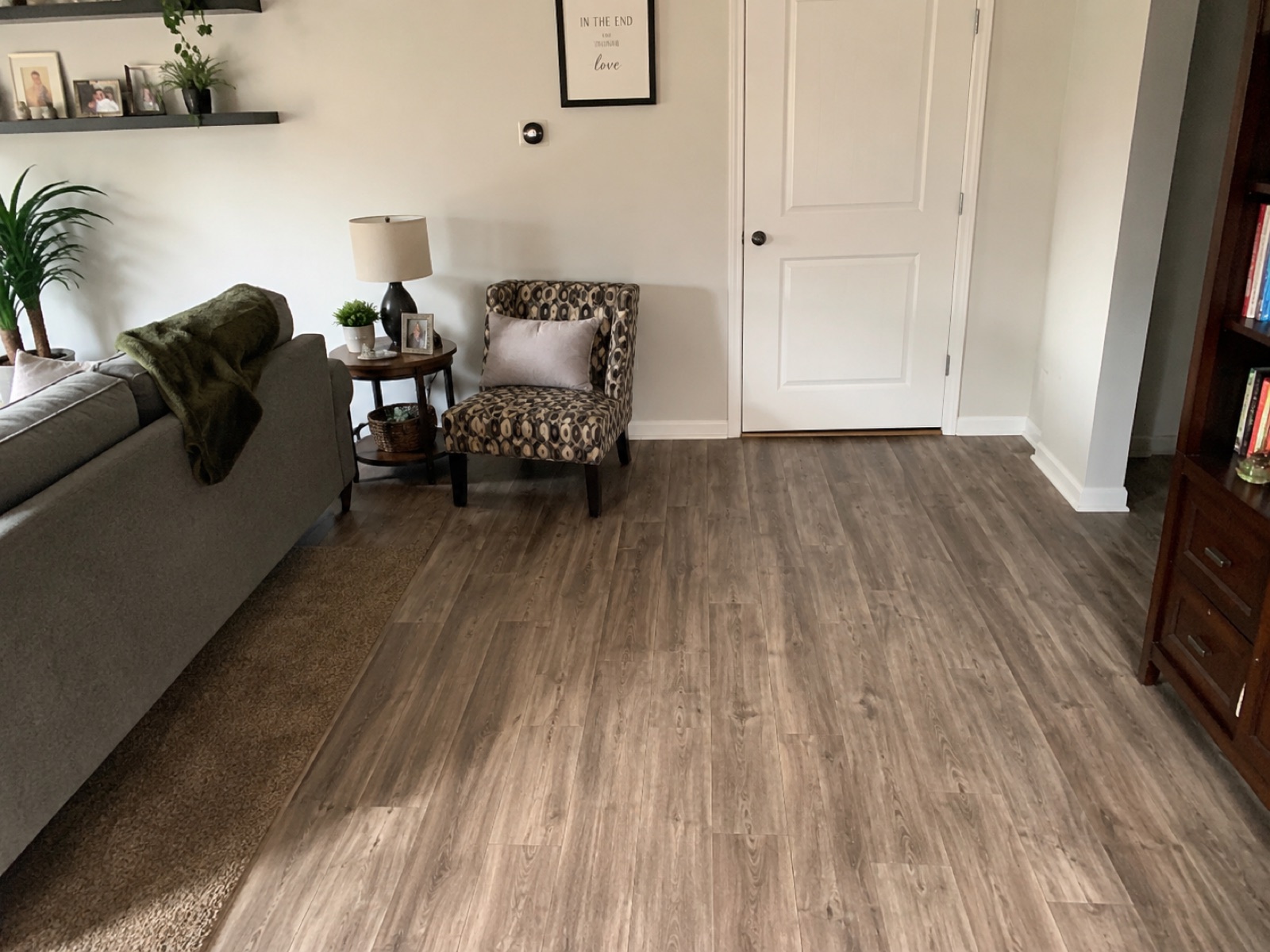 Finished new floors