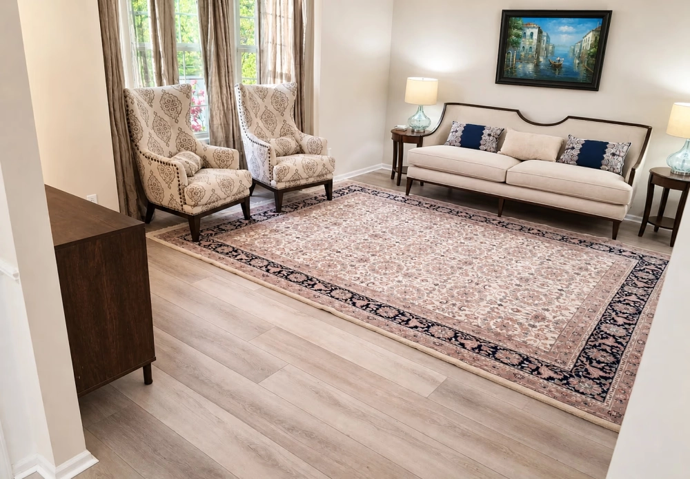 Finished flooring project